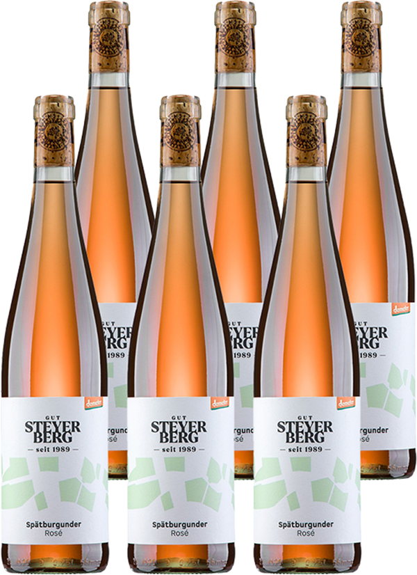 Produktfoto zu Spätburgunder Rosé Kiste