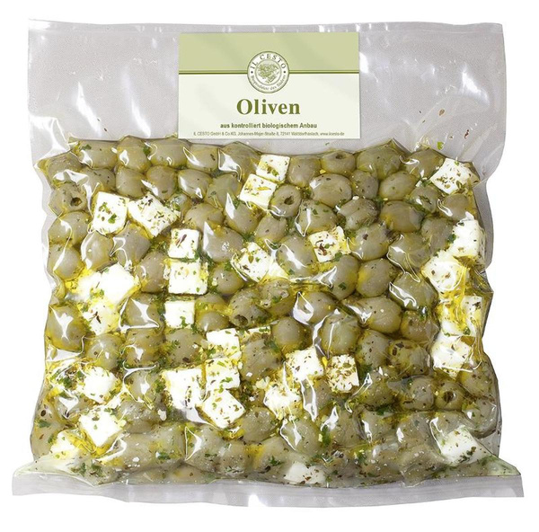 Produktfoto zu Feta-Olivenmix mariniert