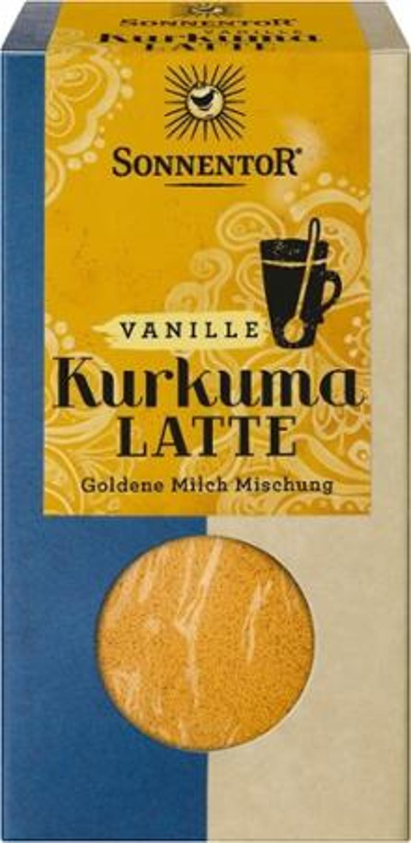 Produktfoto zu Kurkuma-Latte Vanille Tüte