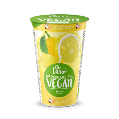 Produktfoto zu Lassi Zitrone vegan
