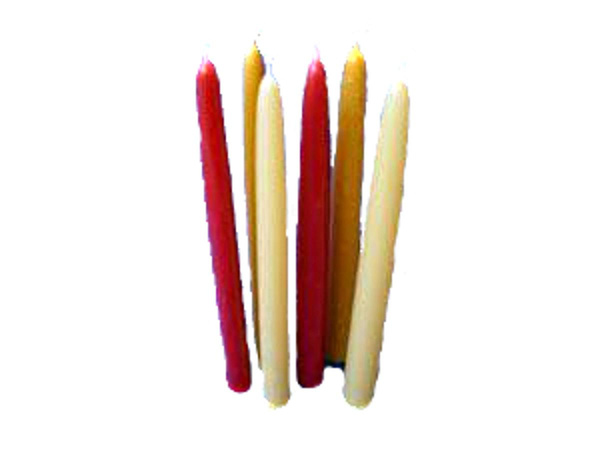 Produktfoto zu Tafelkerzen weiss aus Höhenberg