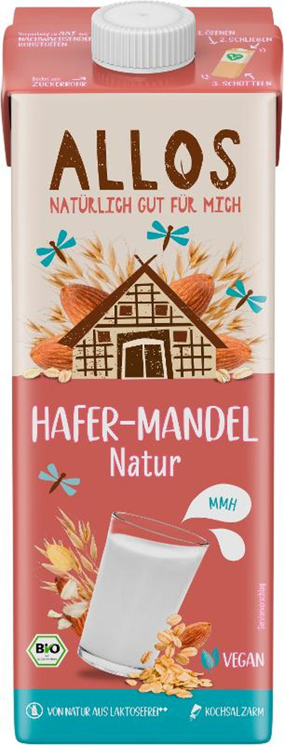 Produktfoto zu Hafer Mandel Natur Drink