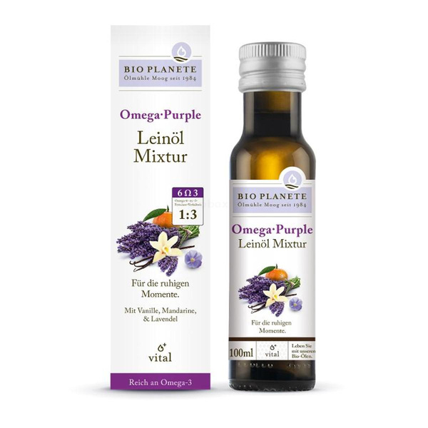 Produktfoto zu Leinöl Mixtur Omega Purple