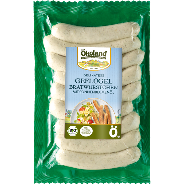 Produktfoto zu Geflügel-Bratwürstchen