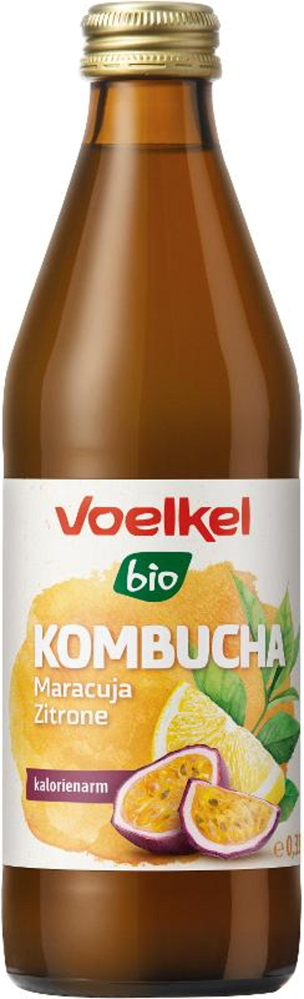 Produktfoto zu Kombucha Maracuja & Zitrone 0,33 l