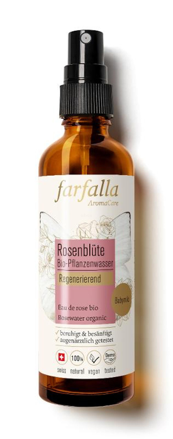 Produktfoto zu Pflanzenwasser Rosenblüte