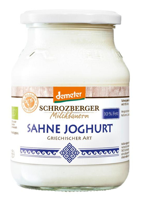 Produktfoto zu Sahne Joghurt Stichfest Griech. Art 10%
