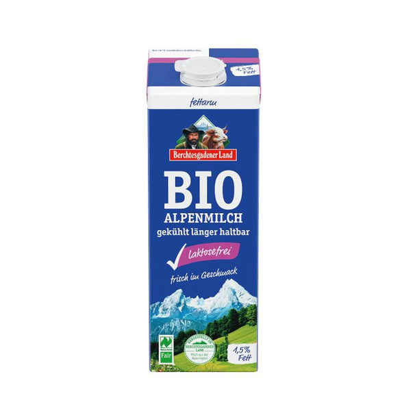 Produktfoto zu Milch 1,5 % lactosefrei extra länger frisch