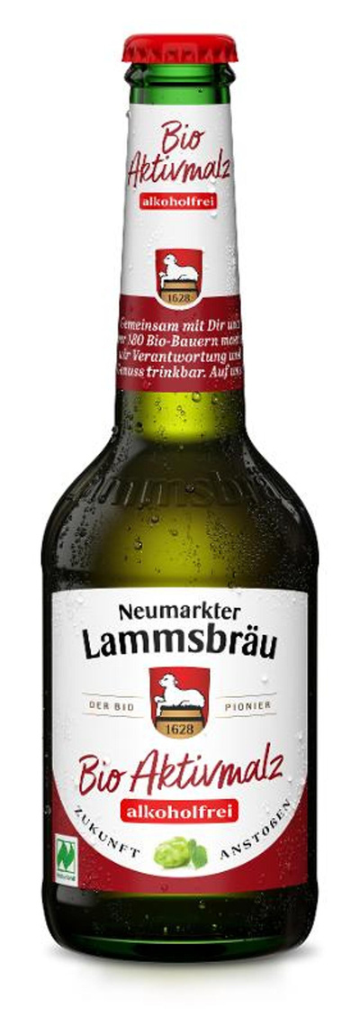 Produktfoto zu Lammsbräu Aktivmalz 0,33 l