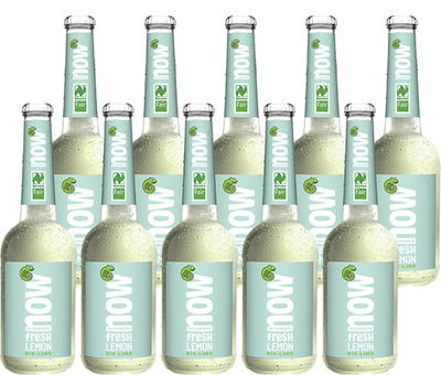 Produktfoto zu Now Fresh Lemon 10 x 0,33 l