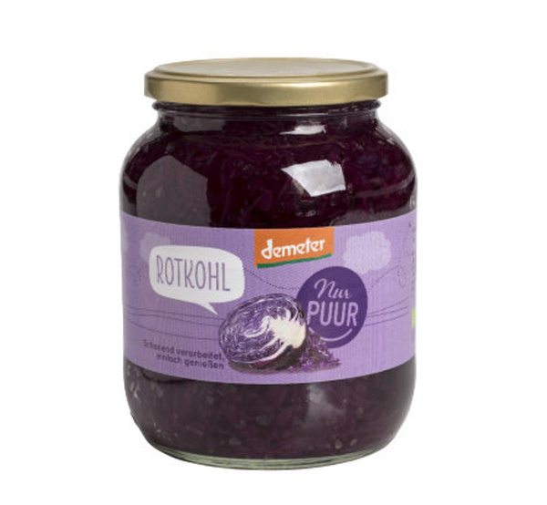 Produktfoto zu Rotkohl im Glas