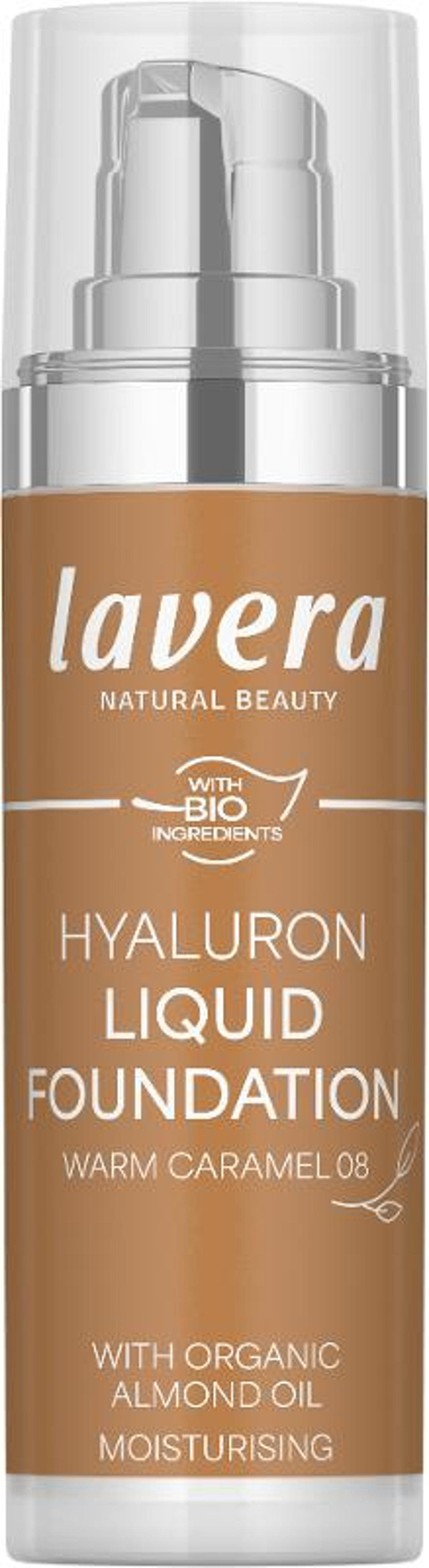 Produktfoto zu Hyaluron Liquid Foundation Warm Caramel 08