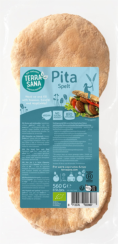 Produktfoto zu Pita Dinkel Taschen