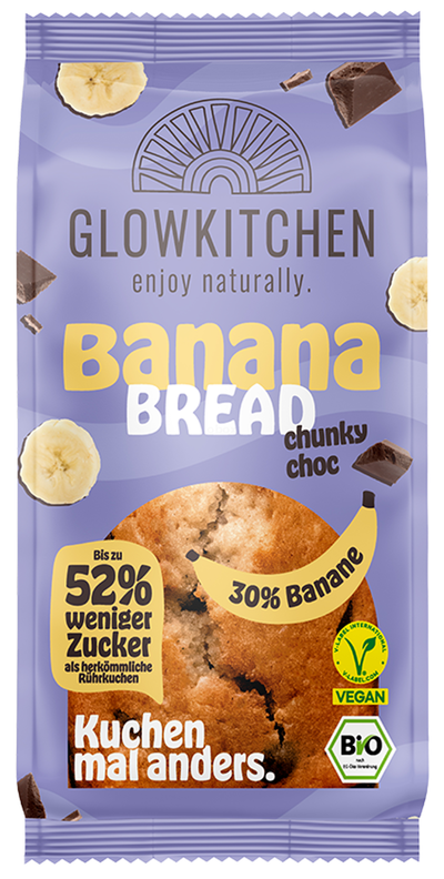 Produktfoto zu Bananenbrot Schoko