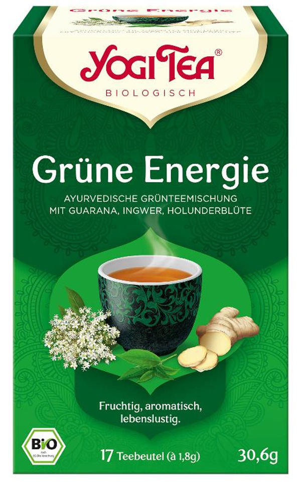 Produktfoto zu Yogi Tee Grüne Energie
