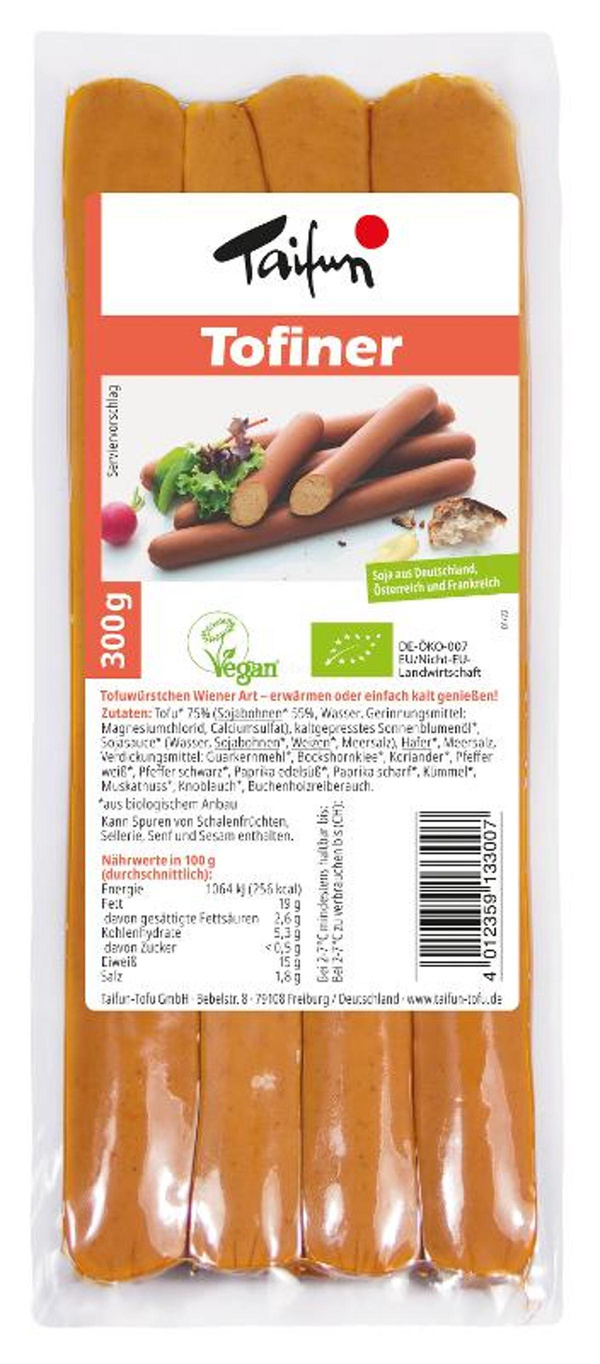 Produktfoto zu Tofu-Wiener