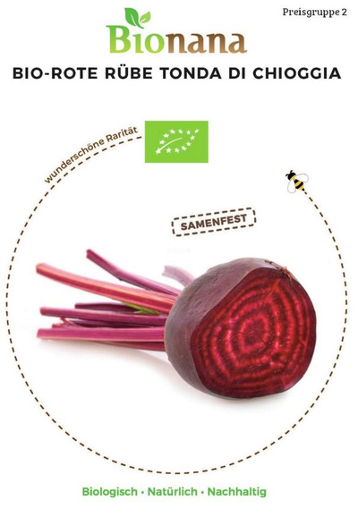 Produktfoto zu Saatgut Ringelbete Tonda di Chioggia