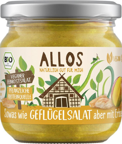 Produktfoto zu Veganer Feinkostsalat "Geflügelsalat"