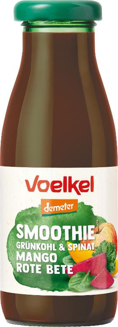 Produktfoto zu Grüner Smoothie Rote Bete-Grünkohl-Spinat 0,25 l