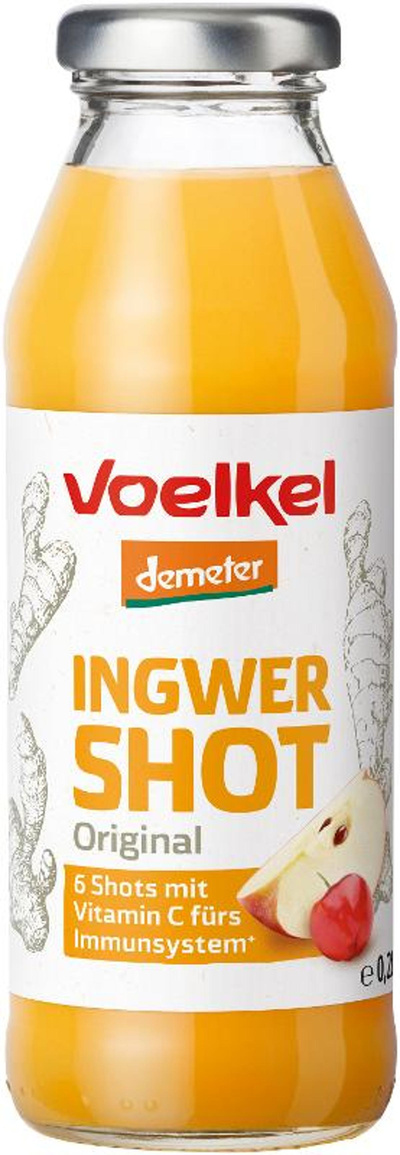 Produktfoto zu Ingwer Shot 0,28 l