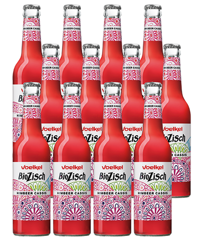 Produktfoto zu BioZisch Himbeer-Cassis Kasten