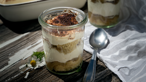 Rezeptbild für Rhabarber-Tiramisu