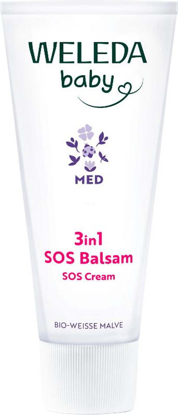 Produktfoto zu Med 3 in1 SOS Balsam Weiße Malve