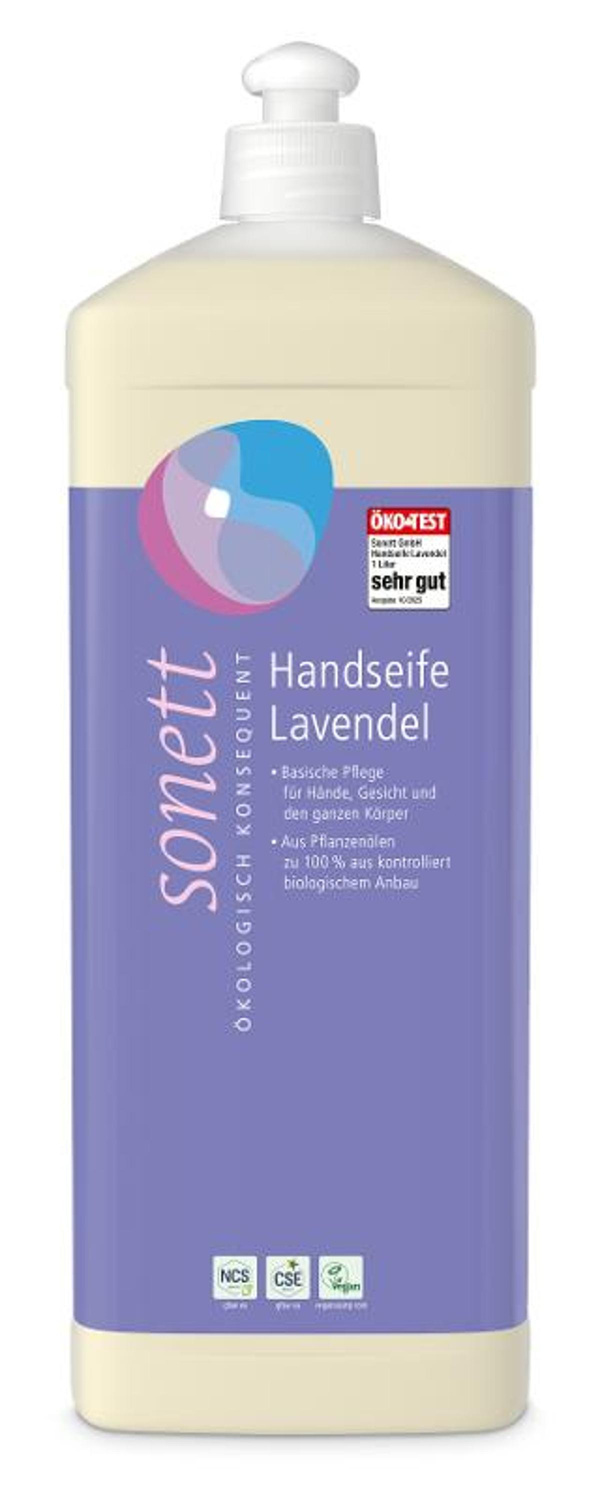 Produktfoto zu Handseife Lavendel Nachfüllflasche