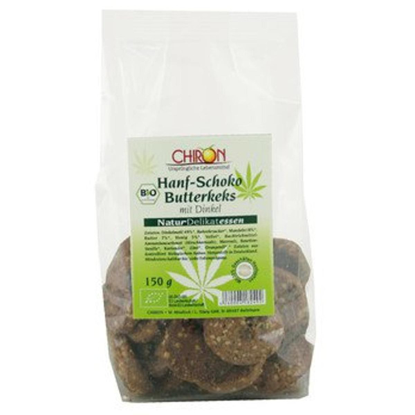 Produktfoto zu Hanf-Schoko Butterkeks