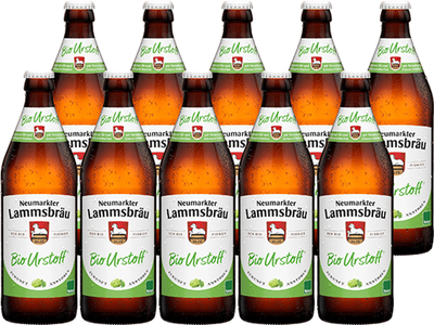 Produktfoto zu Lammsbräu Urstoff 10 x 0,5 l