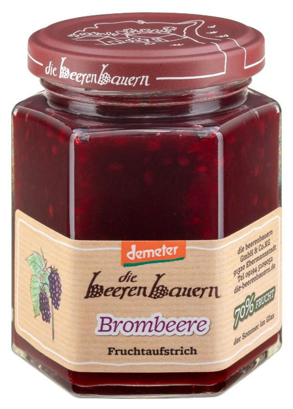 Produktfoto zu Fruchtaufstrich Brombeer