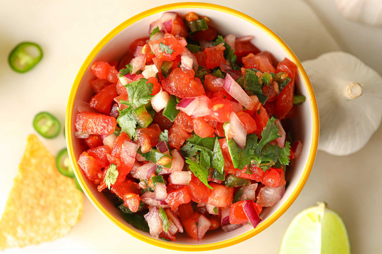 Rezeptbild für Pico de Gallo (Salsa Mexicana)