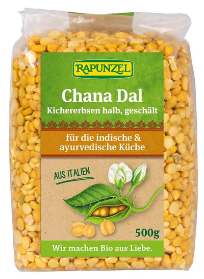 Produktfoto zu Chana Dal Kichererbsen halb