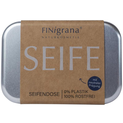 Produktfoto zu Seifendose Aluminium