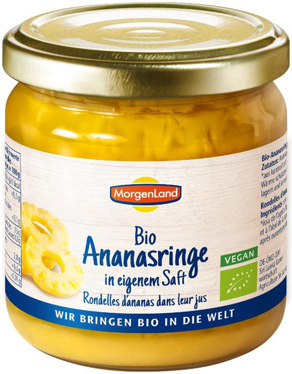 Produktfoto zu Ananasringe