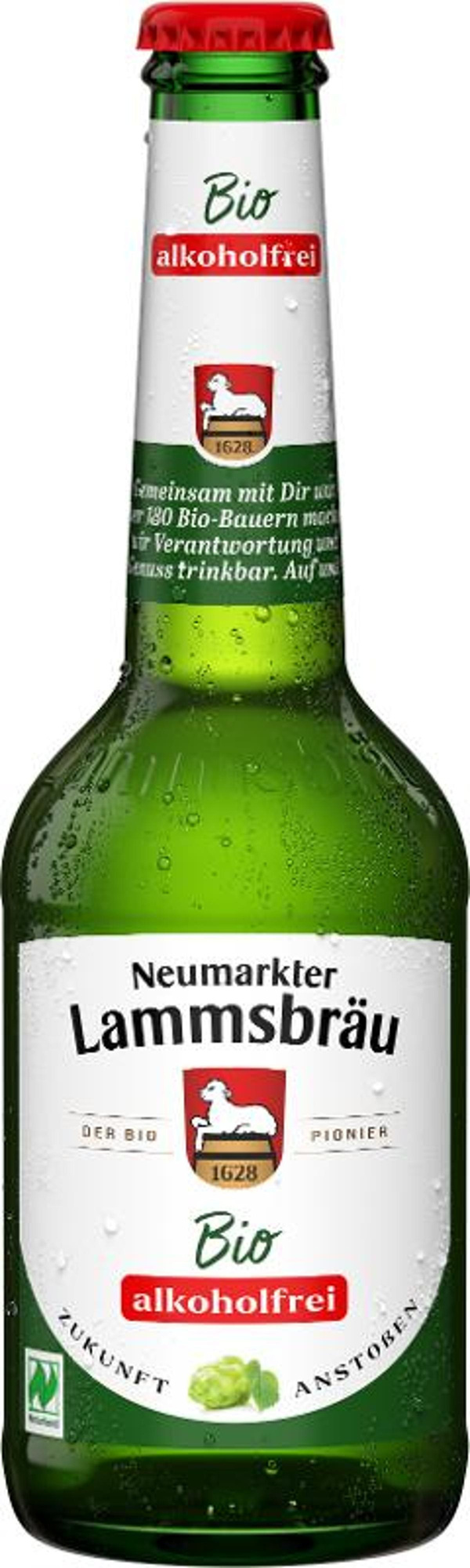 Produktfoto zu Lammsbräu Hell alkoholfrei 10 x 0,33 l