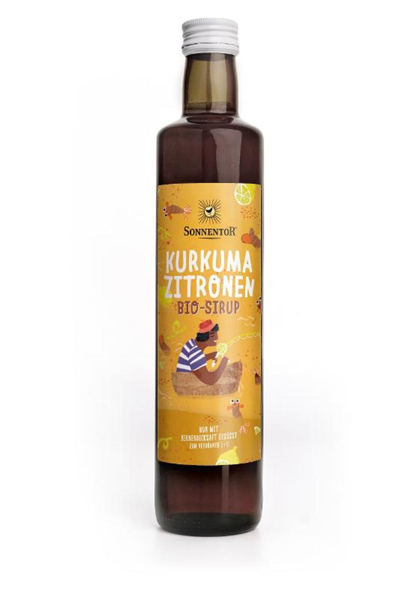 Produktfoto zu Kurkuma-Zitronen-Sirup 0,5 Liter