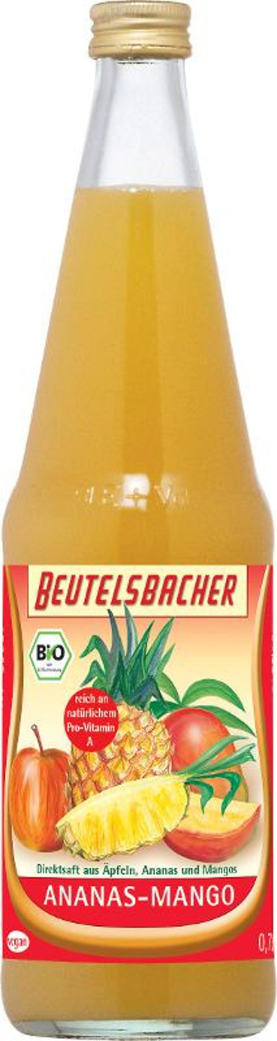Produktfoto zu Ananas-Mango Saft