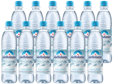 Produktfoto zu Adelholzener naturell PET12 x 0,5 l