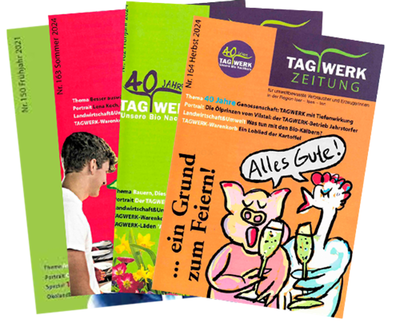 Produktfoto zu TAGWERK-ZEITUNG: Frühjahr 2025