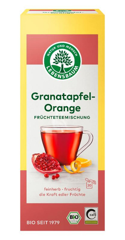 Produktfoto zu Granatapfel-Orange Tee