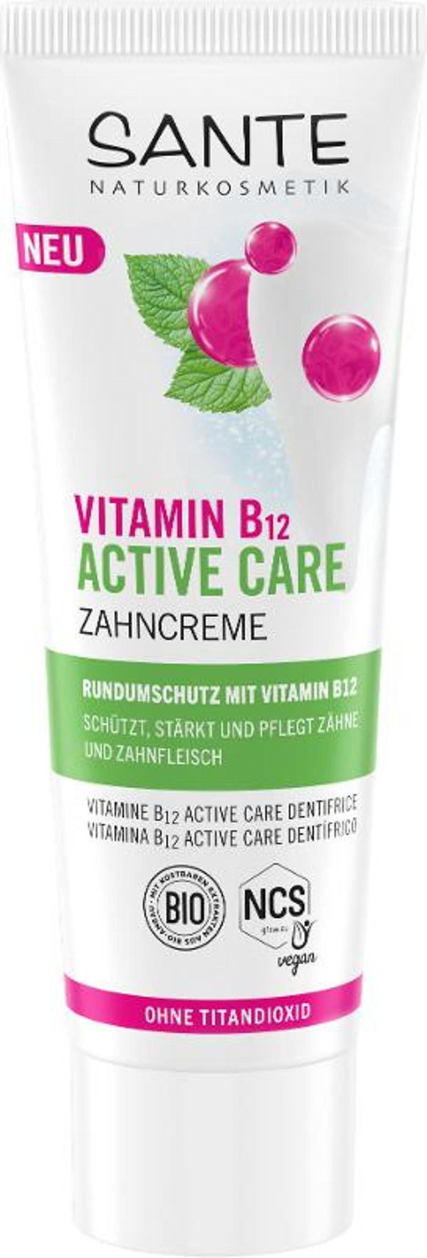 Produktfoto zu Active Care Vitamin B 12 Zahncreme