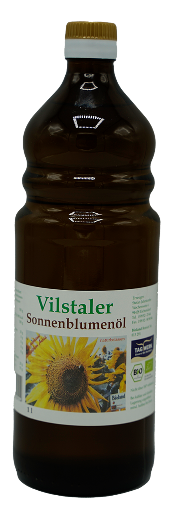 Produktfoto zu Sonnenblumenöl kaltgepresst