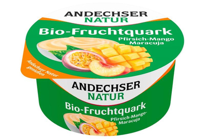 Produktfoto zu Fruchtquark Pfirsich-Mango-Maracuja