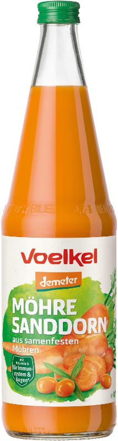 Produktfoto zu Möhren-Sanddorn-Saft 0,7 l