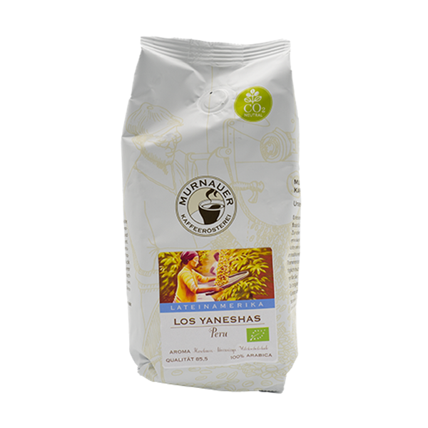 Produktfoto zu Kaffee Los Yaneshas Peru ganze Bohne