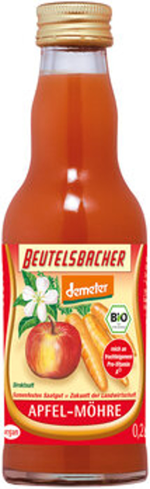Produktfoto zu Apfel-Möhren-Saft