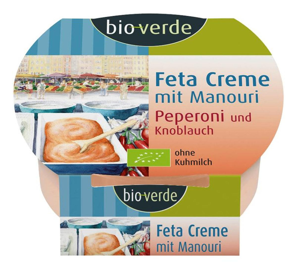 Produktfoto zu Feta-Creme Knoblauch-Peperoni