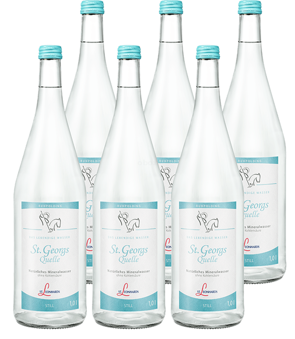 Produktfoto zu St. Leonhards Georgsquelle still 6 x 1 l
