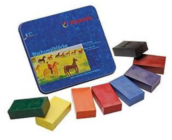 Produktfoto zu Wachsmalblöcke in Etui